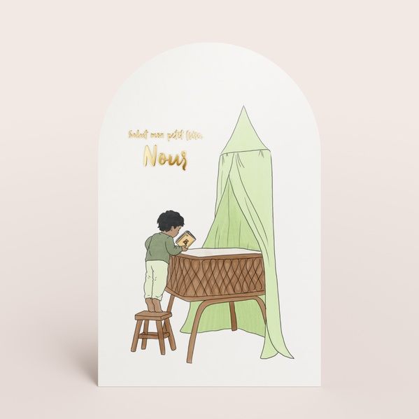 Faire part naissance tendre aux couleurs douces TA05500-2600103-09-0