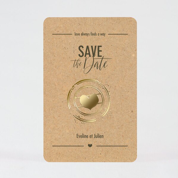 save the date mariage passeport kraft avec tampon dore TA0110-2000015-09 1