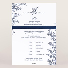 faire part mariage lieu d exception et ruban TA0110-2600066-09 2