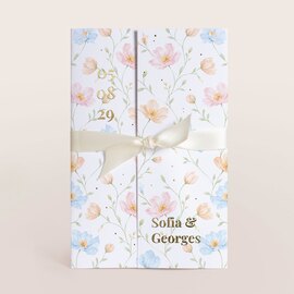 faire part mariage pochette floral et romance TA0110-2600092-09 1