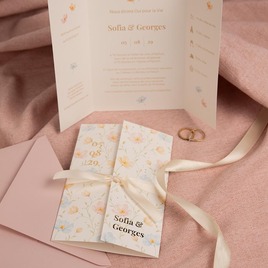 faire part mariage pochette floral et romance TA0110-2600092-09 3