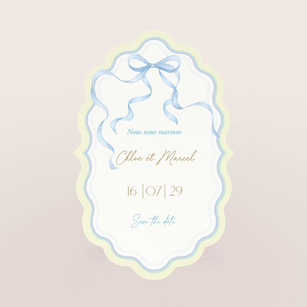 faire part mariage douceur et raffinement TA0110-2600094-09 1