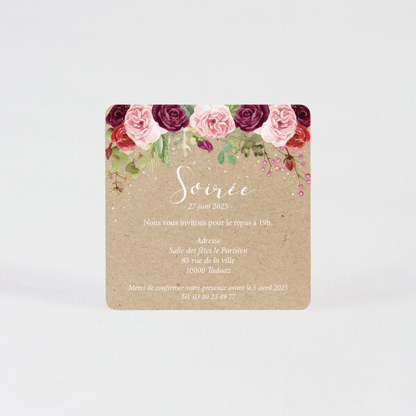 carte d invitation mariage boho et roses aquarelles TA0112-1900011-09 1