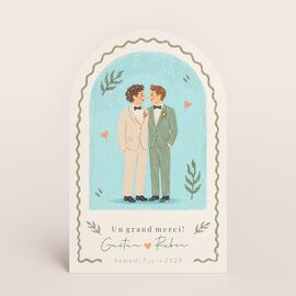 carte remerciement mariage arche votre histoire en image TA0117-2600024-09 1
