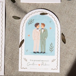 carte remerciement mariage arche votre histoire en image TA0117-2600024-09 3