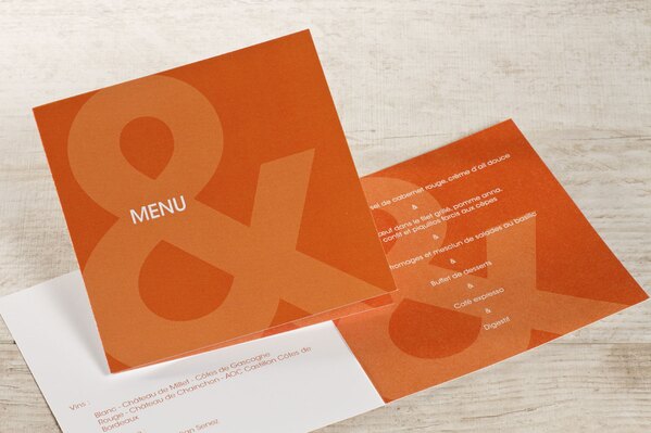 menu carre orange avec esperluette TA0120-1300010-09 1