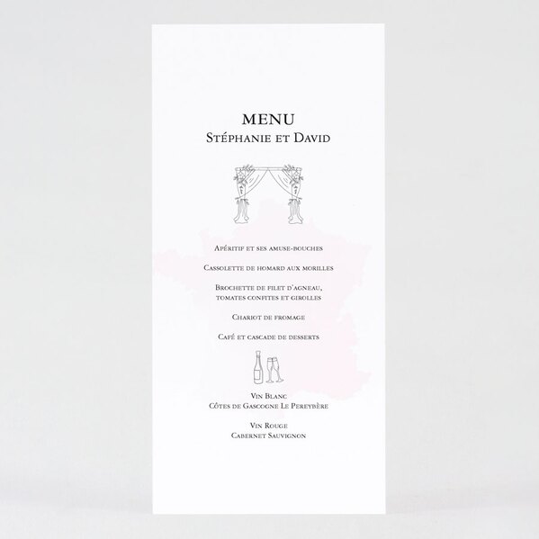 menu mariage aquarelle et illustrations TA0120-1900026-09 1