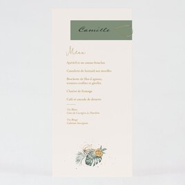 carte menu mariage voyage jungle TA0120-2000001-09 1