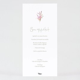 menu mariage fleurs pastel TA0120-2200010-09 2