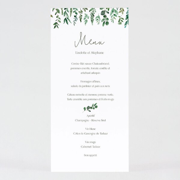 carte menu mariage couronne vegetale sauvage TA0120-2200013-09 1