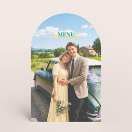 menu mariage photo retro haut arrondi TA0120-2600003-09 1