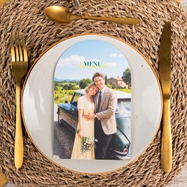 menu mariage photo retro haut arrondi TA0120-2600003-09 3