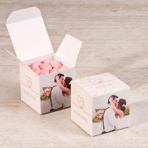 boite cube mariage marbre rose TA0175-1900005-09 1