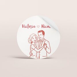 sticker mariage illustration humoristique TA01905-2600034-09 1