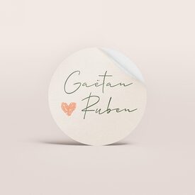 sticker mariage rond joli coeur TA01905-2600036-09 1