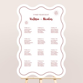 panneau mariage forex plan de table bords ondules et illustrations TA01959-2600004-09 1