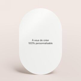 carte 100 personnalisable ovale effet brillant TA0330-2200014-09 1