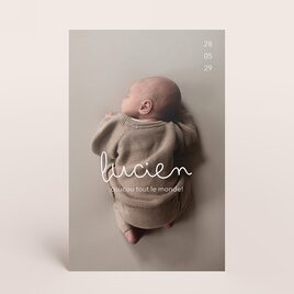 faire part naissance minimaliste prenom et douce photo TA05500-2600120-09 1