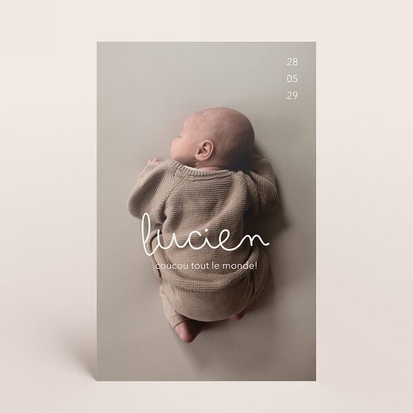 faire part naissance minimaliste prenom et douce photo TA05500-2600120-09 1