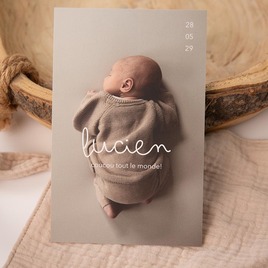 faire part naissance minimaliste prenom et douce photo TA05500-2600120-09 3