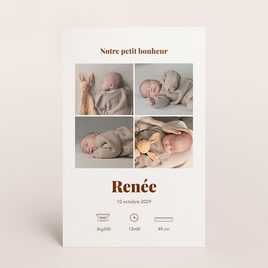 faire part naissance minimaliste petit bonheur en photos TA05500-2600124-09 1
