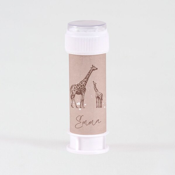 sticker autocollant tube a bulles girafes elegantes TA05905-2000029-09 1