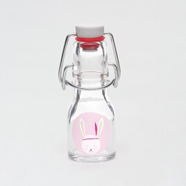 sticker autocollant bouteille en verre lapin indien TA05905-2000119-09 2