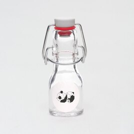 sticker autocollant bouteille en verre panda geometrique TA05905-2000129-09 2