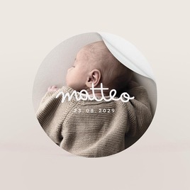 sticker bouteille bapteme petit tresor TA05905-2600046-09 2