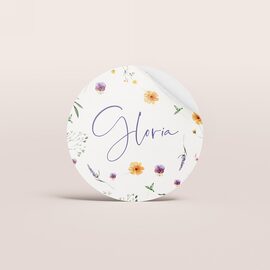 sticker bapteme prenom fleurs des champs TA05905-2600062-09 1