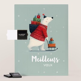 calendrier de l avent ours polaire et ses cadeaux TA0881-2600006-09 1