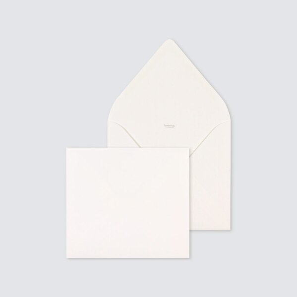 superbe enveloppe carree blanc casse 14 x 12 5 cm TA09-09000203-09 1