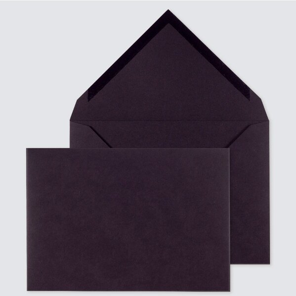 enveloppe voeux noire TA09-09011211-09 1
