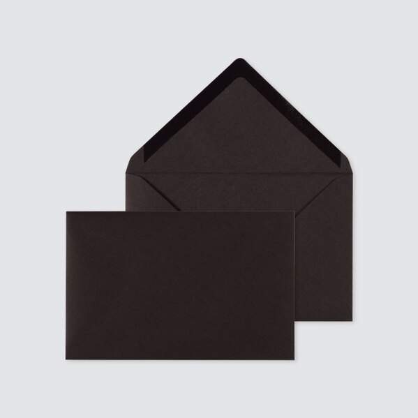 enveloppe rectangulaire noire 18 5 x 12 cm TA09-09011303-09 1