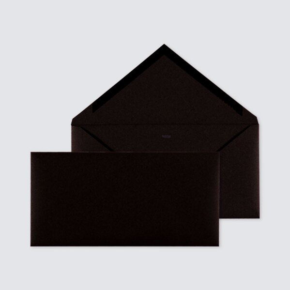 superbe enveloppe noire 22 x 11 cm TA09-09011701-09 1
