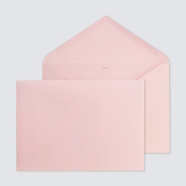 enveloppe naissance grand format rose nude TA09-09014205-09 1