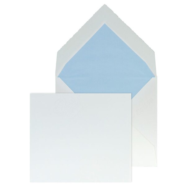 enveloppe carree doublee bleue 14 x 12 5 cm TA09-09302605-09 1