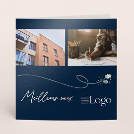 carte de voeux societe duo de photos et logo TA1187-2300061-09 1