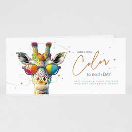 carte de voeux societe girafe haute en couleur TA1187-2400021-09 1