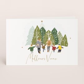 carte de voeux balade en famille TA1188-2100031-09 1