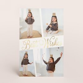 carte de voeux joyeuses fetes photos et dorure TA1188-2600012-09 1