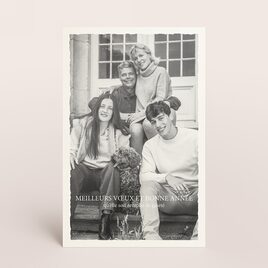 carte de voeux vintage black and white TA1188-2600023-09 1