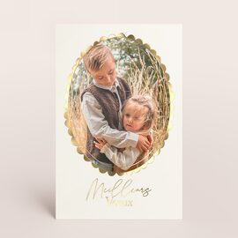 carte de voeux cadre dore pour tendre souvenir TA1188-2600032-09 1