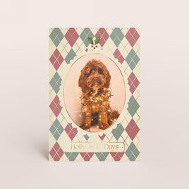 carte de voeux motif jacquard vintage et dorure TA1188-2600080-09 1