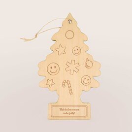 carte de voeux en bois sapin plein de magie et de douceur TA1188-2600099-09 1