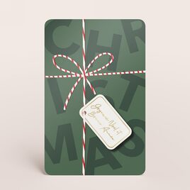 carte de voeux emballage cadeau TA1188-2600100-09 1