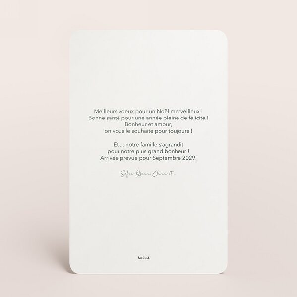 carte de voeux emballage cadeau TA1188-2600100-09 2