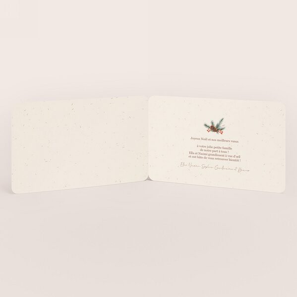 carte de voeux animaux de la foret TA1188-2600107-09 2