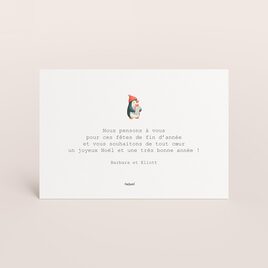 carte de voeux ours polaire TA1188-2600111-09 2