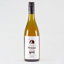 etiquette bouteille de vin noel motif et message TA11905-1900007-09 1